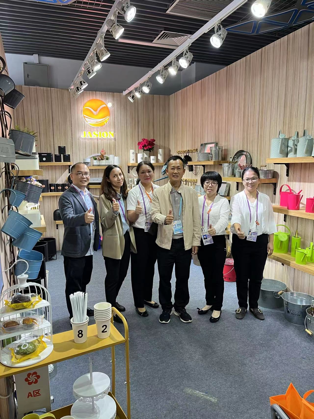 Jasion team in fair